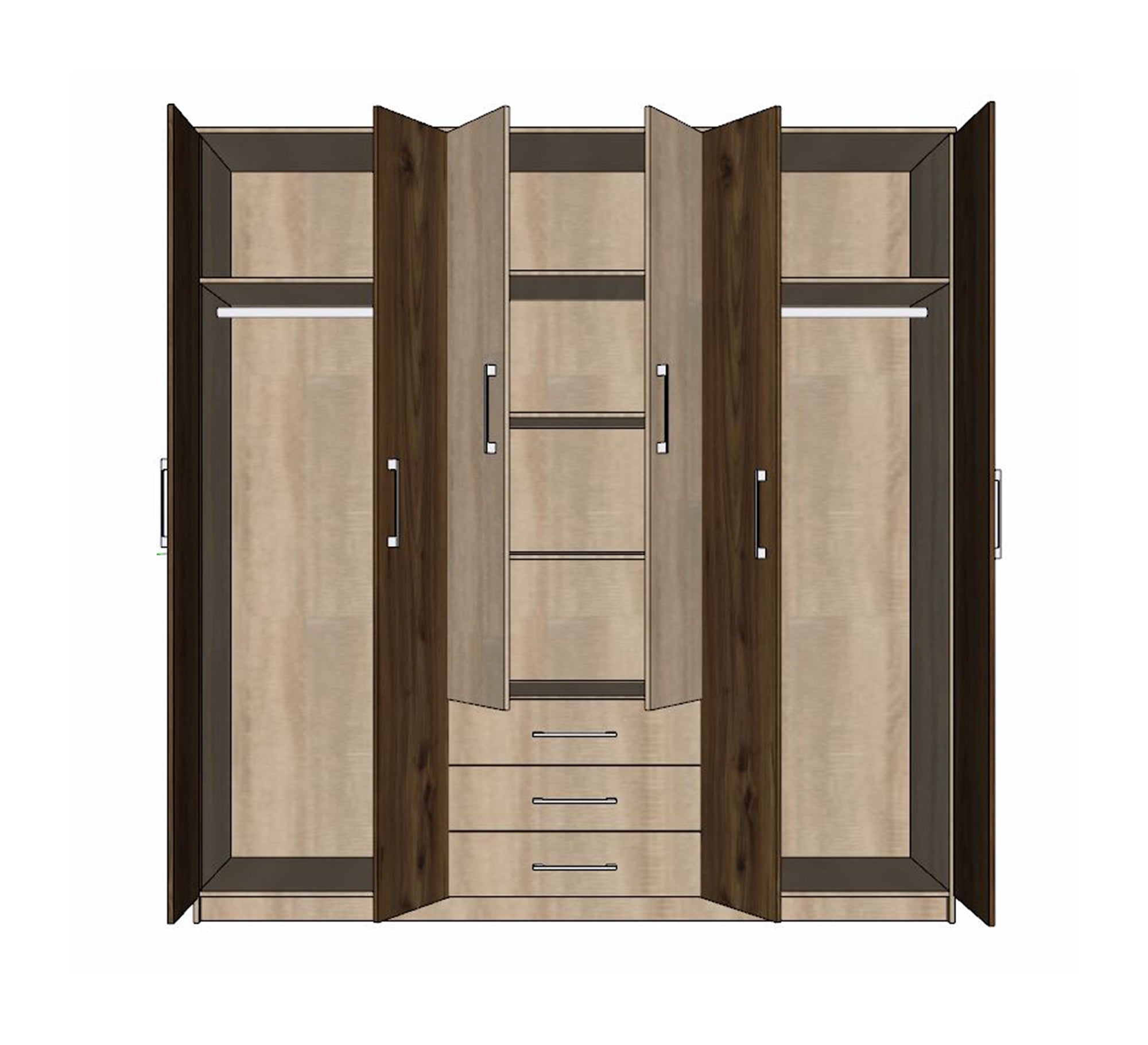 Wooden wardrobe - Vitrine Furniture - Wardrobes