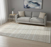 Woven rug with horizontal stripes - Vitrine Furniture - Accessories