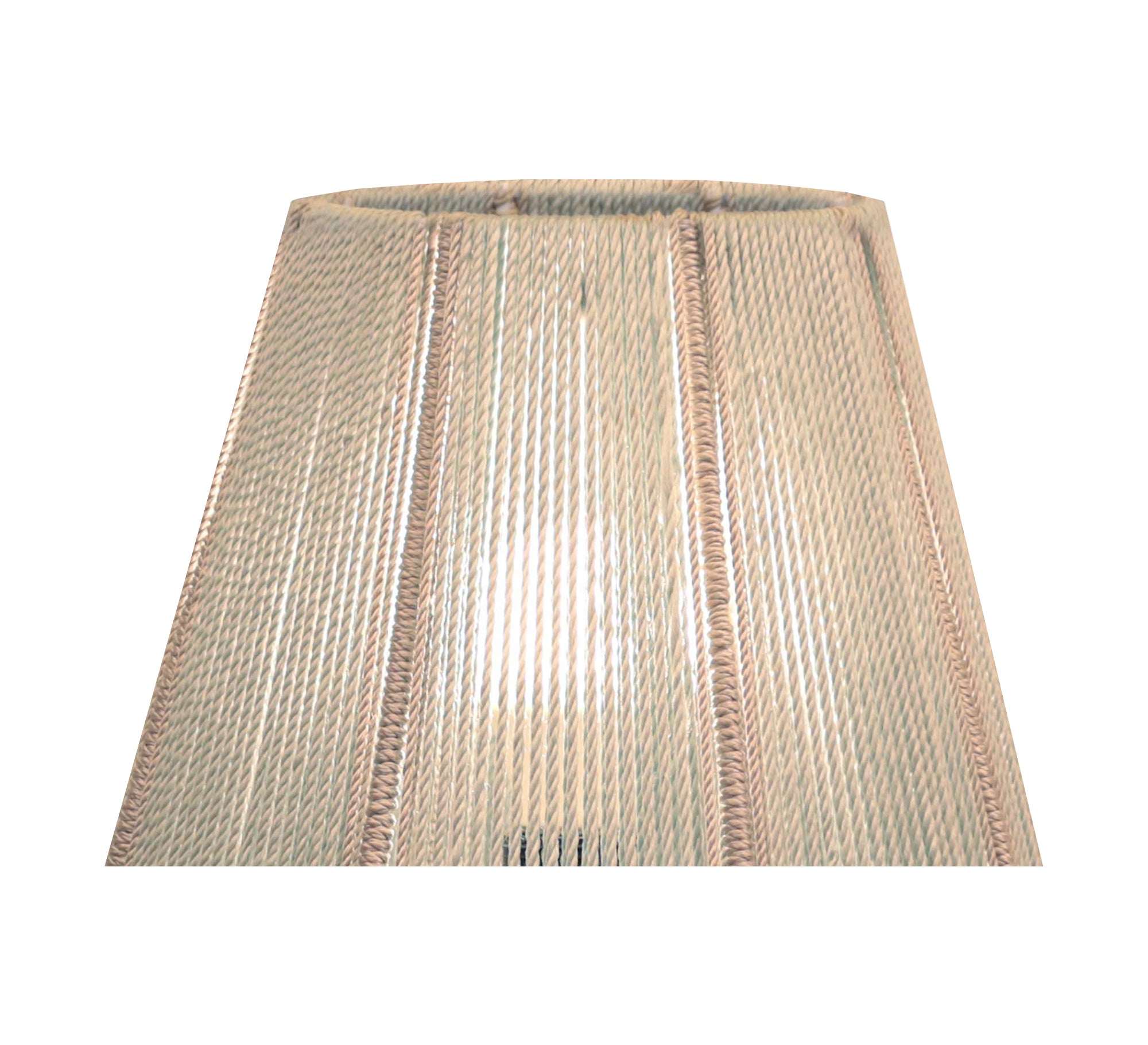 Woven string table lamp - Vitrine Furniture - Lighting