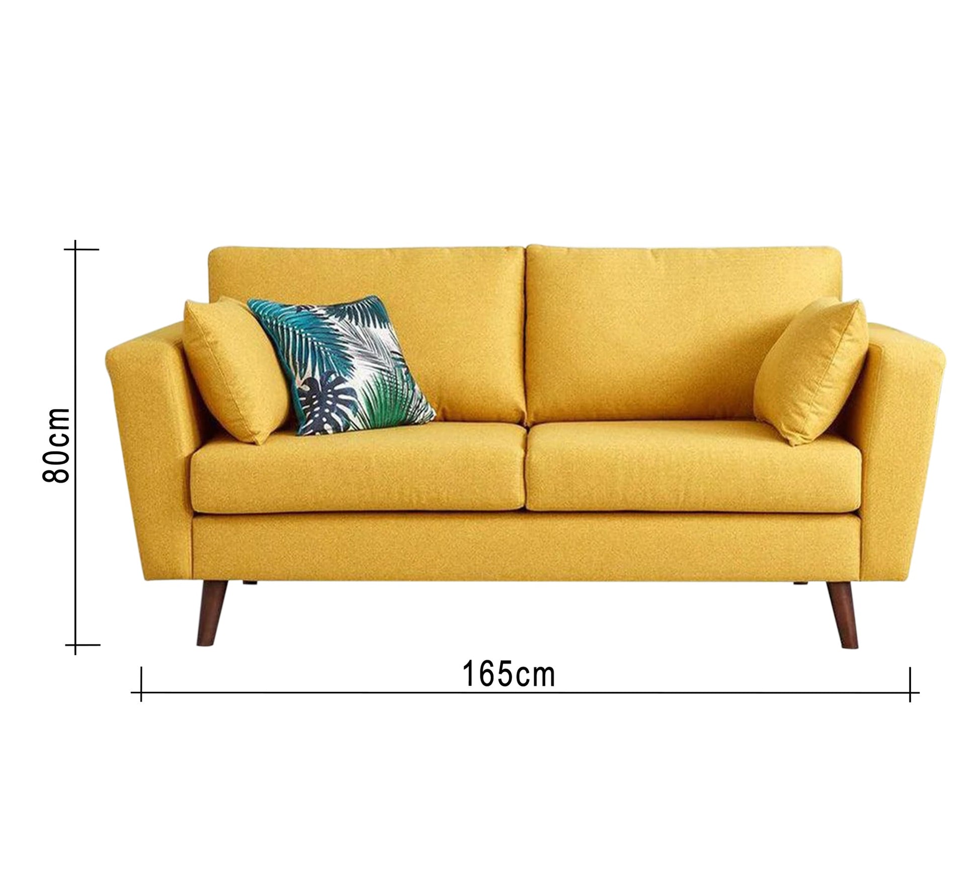 Yellow Couple Sofa: Cozy, Stylish, Vibrant Comfort - Vitrine Furniture - Furniture