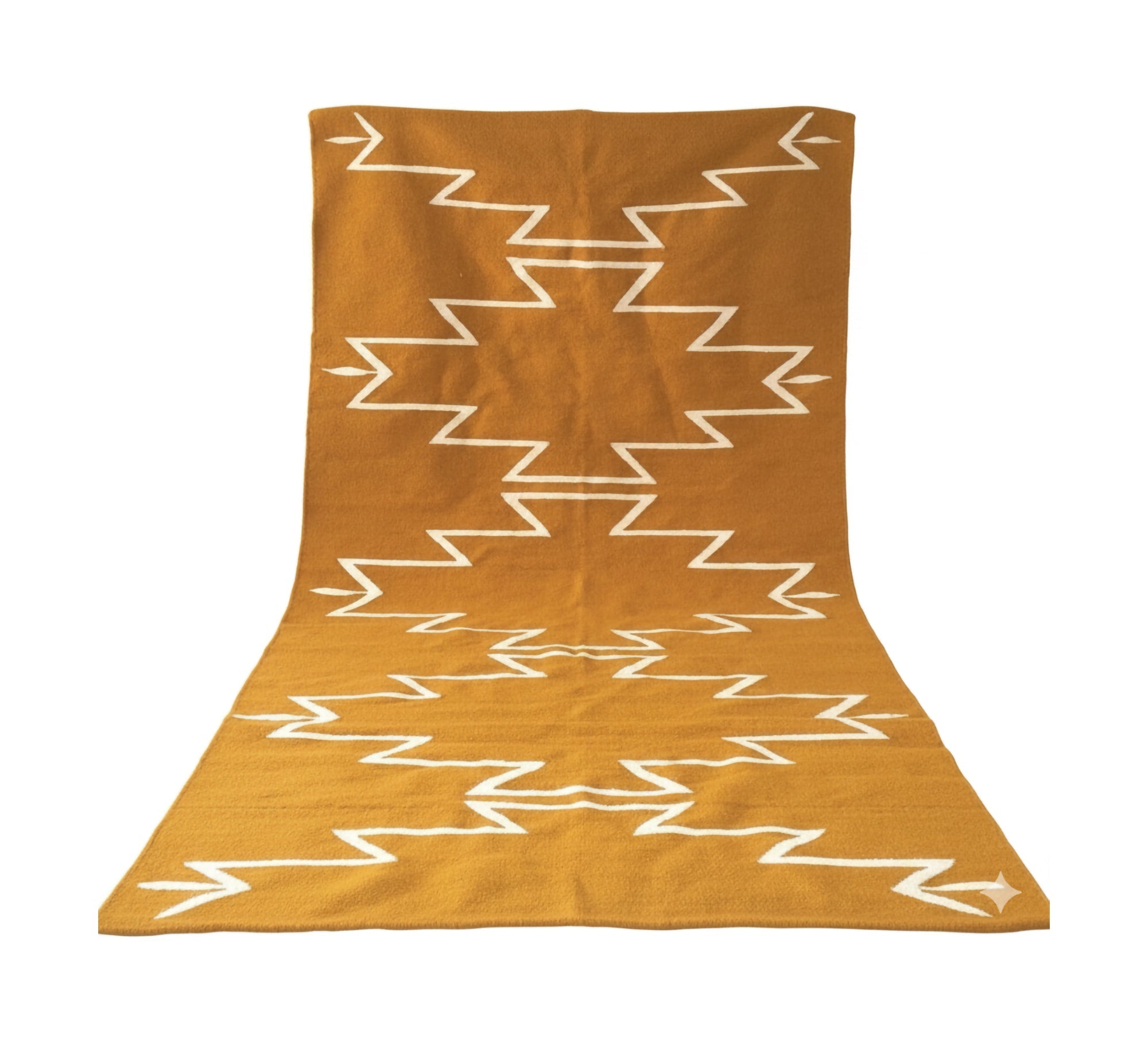 Yellow zigzag rug - Vitrine Furniture - Accessories
