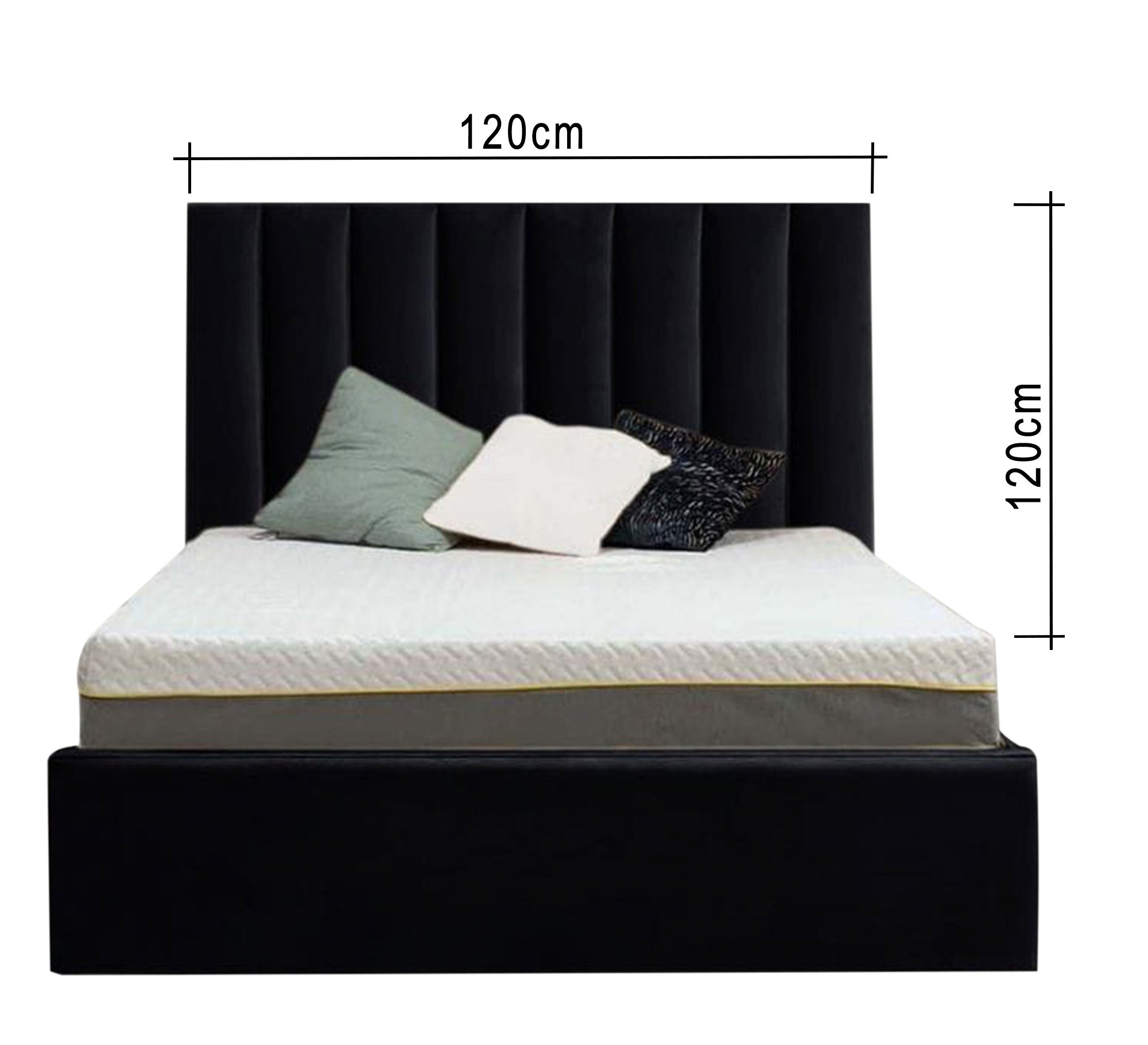 Youth Bed: Stylish Comfort for Black Kids - Vitrine Furniture - Kids Rooms