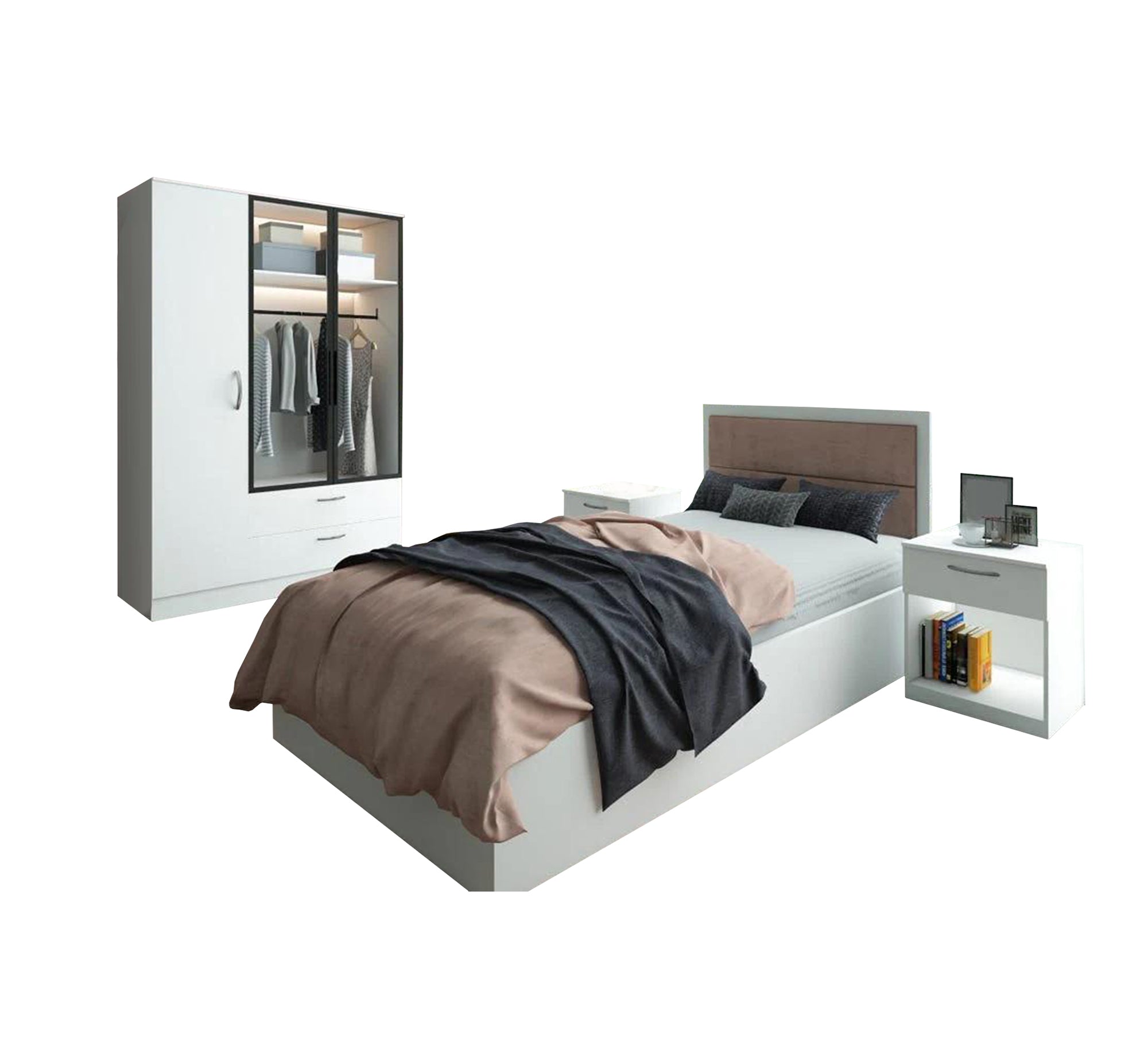 Youth bedroom with large closet - Vitrine Furniture - Furniture