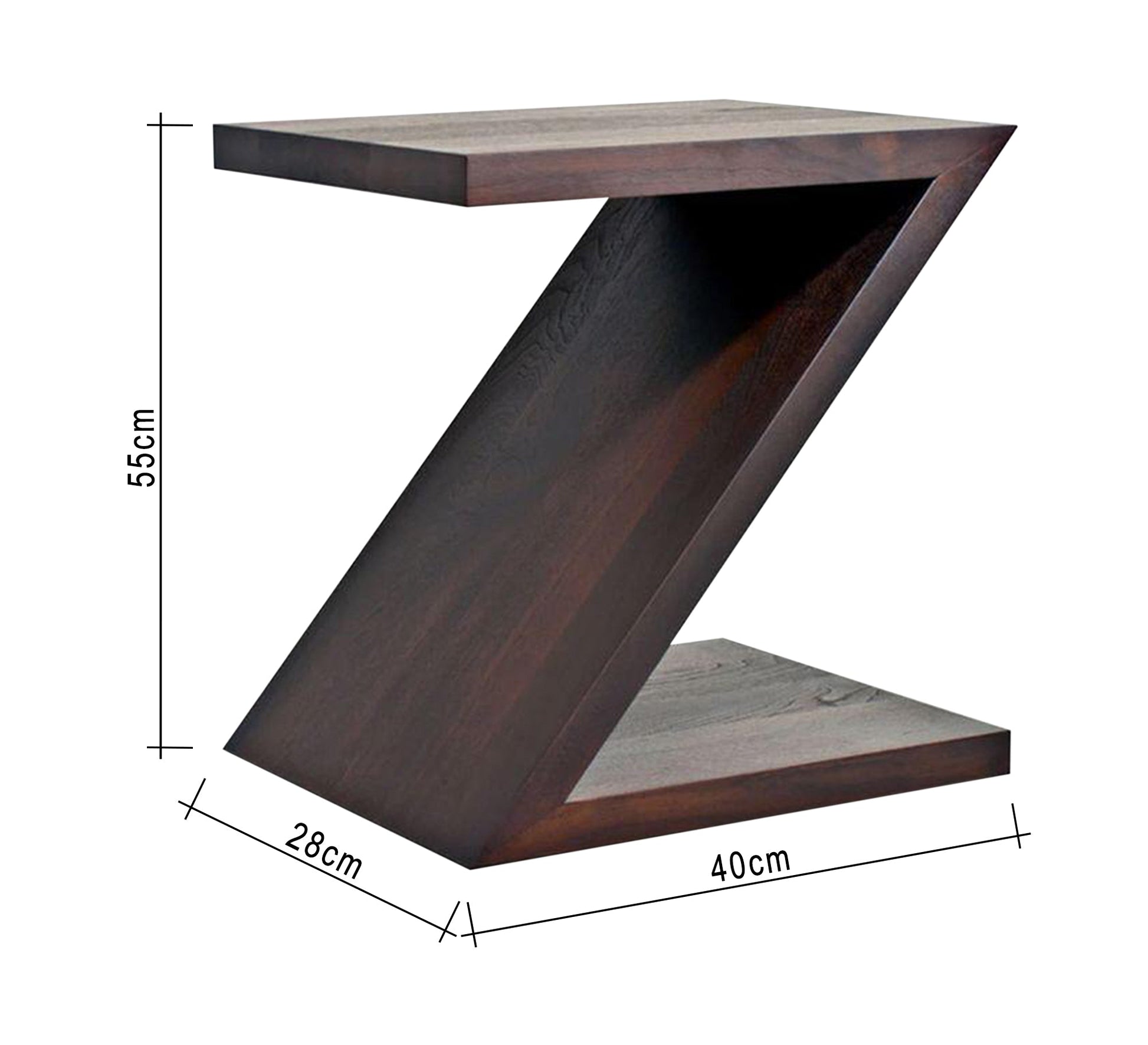 Z - shaped side table - Vitrine Furniture - Furniture